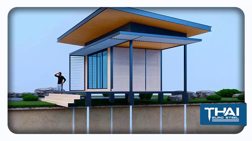 เข็มเหล็กสำหรับบ้านสำเร็จรูป